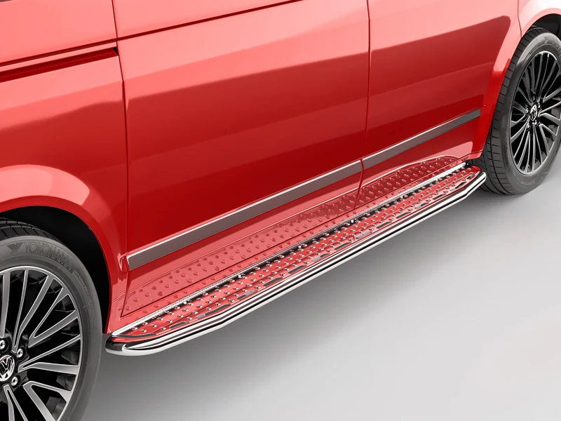 METEC Trinplanker / Sidetrin til Volkswagen Transporter (T6) 2015-2019 m.fl. (1853-30042) - Ledekstralys.dk