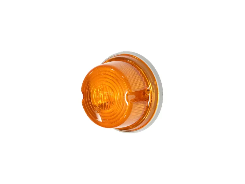 Hella sideblinklys gult rundt 80 x 42 mm - Ledekstralys.dk
