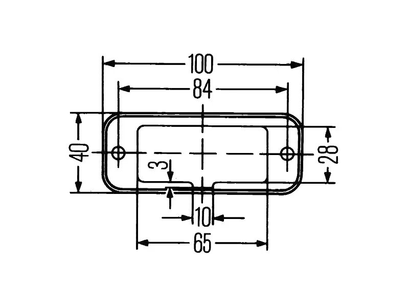 HELLA Sidemarkeringslys 24V LED til Bus og Lastbil - 2PF009514001 - Billede 3