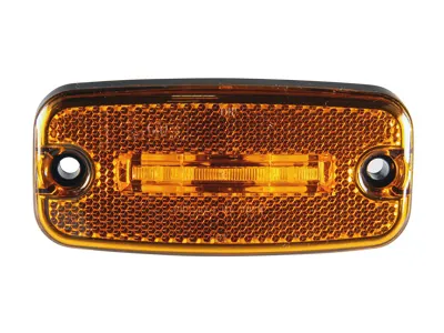 TALMU LED Sidemarkeringslys 24V Amber med ADR-godkendelse - Ledekstralys.dk