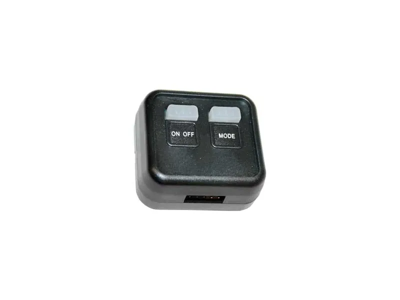 Afbryder med funktionsvælger til LED-advarselslys 12V - Ledekstralys.dk