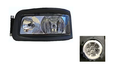 MAN TGA/TGS forlygter venstre med el-regulering (6 pin) - Ledekstralys.dk