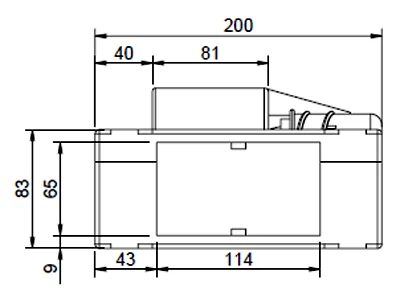Siroco Bali Vandbåret Varmeapparat 12V 1.85 kW (9000-1243) - Billede 2