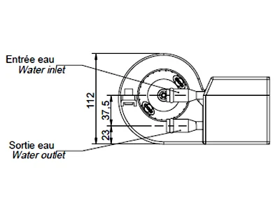 Siroco Bali Vandbåret Varmeapparat 12V 1.85 kW (9000-1243) - Billede 3