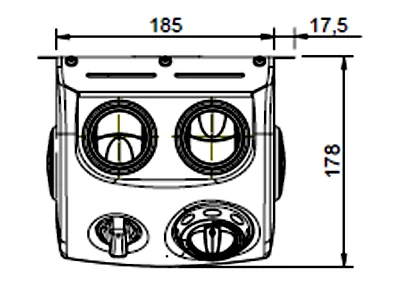 Siroco Mistral Vandbåret Varmeapparat 24V 4.65 kW (9000-1375) - Billede 5