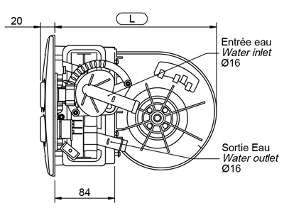 Siroco Arizona Vandbåret Varmeapparat 12V 5.6 kW (9000-1842) - Billede 3