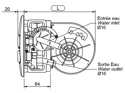 Siroco Arizona Vandbåret Varmeapparat 24V 6.25 kW (9000-19294) - Billede 3