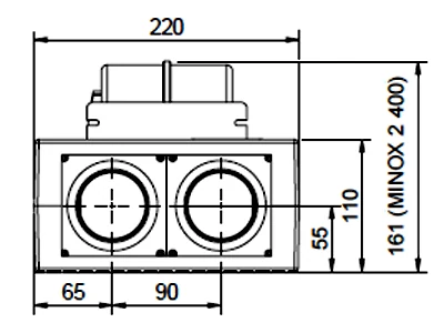 Siroco Minox Vandbåret Varmeapparat 12V 4.6 kW (9000-19305) - Billede 2