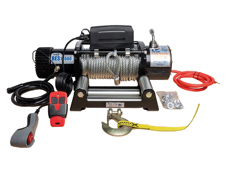 IronX Fast Elspil 12V 5445kg Hurtig Indrulning (9201-100192) - Ledekstralys.dk