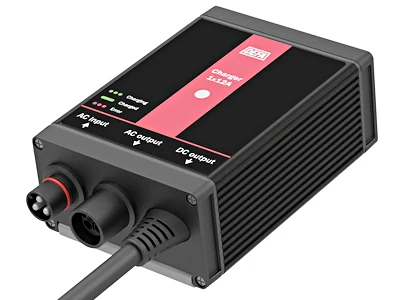 DEFA MultiCharger 12V 12A Fastmonteret Batterilader - Billede 2