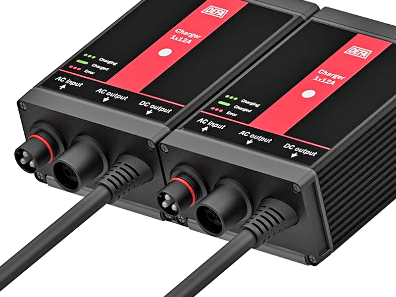 DEFA MultiCharger 12V 12A Fastmonteret Batterilader - Billede 2
