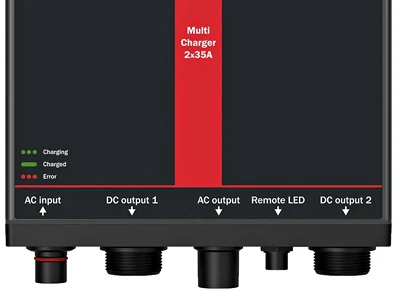 DEFA MultiCharger 12V 35A Fastmonteret Batterilader - Billede 2