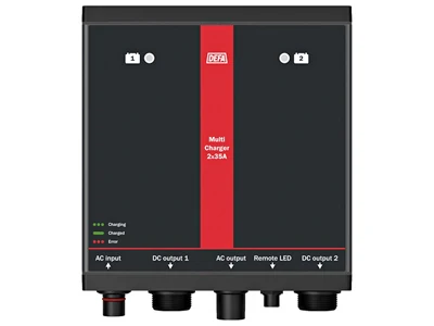 DEFA MultiCharger 12V 35A Fastmonteret Batterilader - Billede 3
