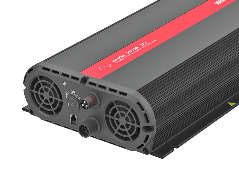 DEFA Inverter 2500W 24V Ren Sinus PlugIn med AutoSwitch - Billede 2
