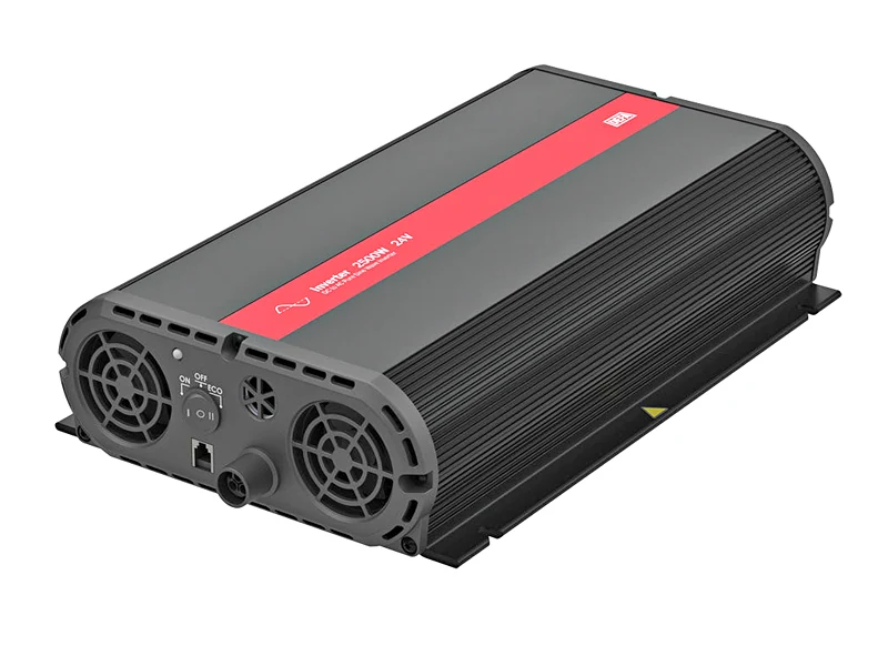 DEFA Inverter 2500W 24V Ren Sinus PlugIn med AutoSwitch - Ledekstralys.dk