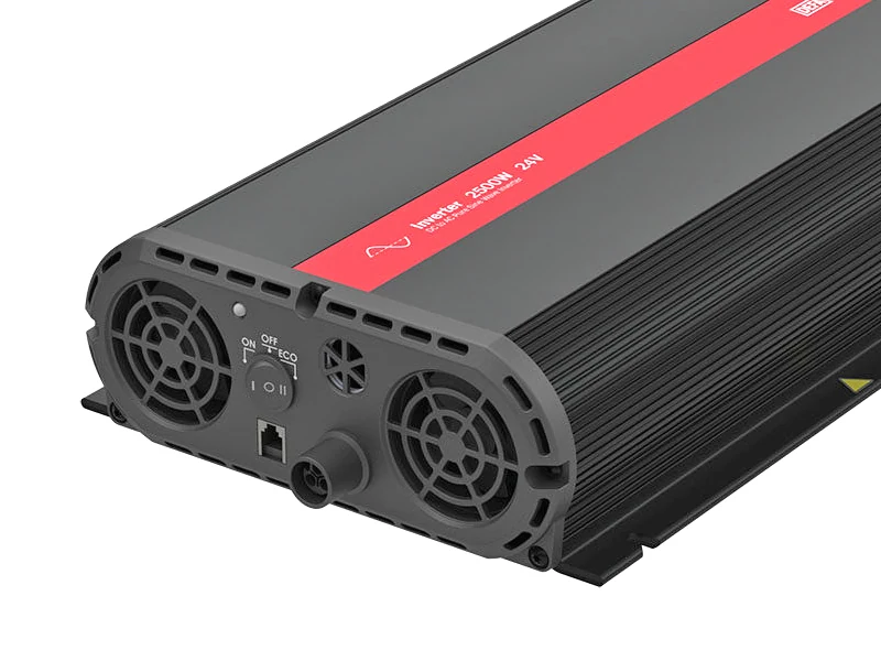 DEFA Inverter 2500W 24V Ren Sinus PlugIn med AutoSwitch - Billede 2