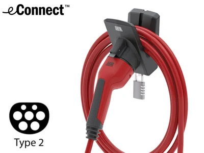 DEFA eConnect Kabelholder Type 2 med Låsebeslag - Ledekstralys.dk