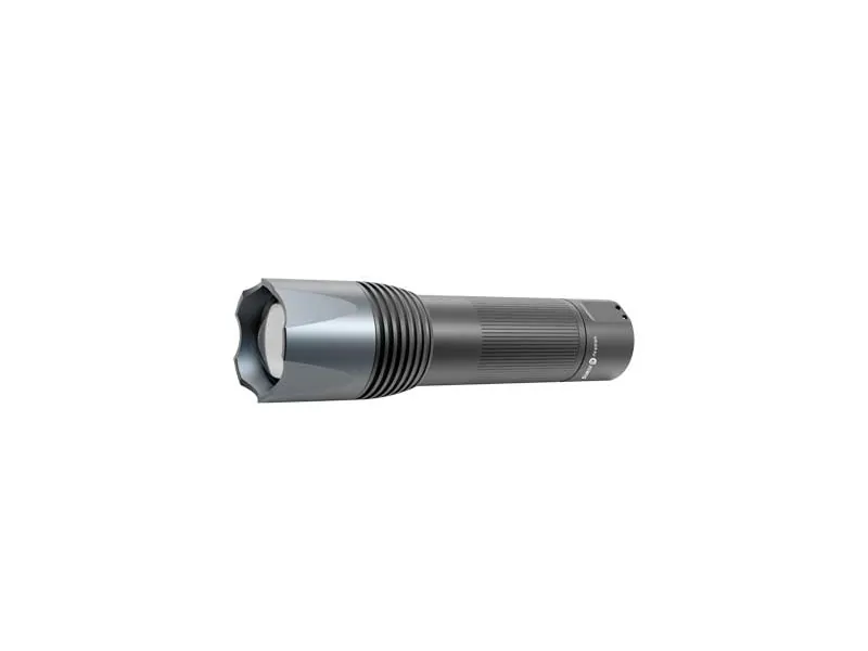 LED-lommelygte i aluminium 3W - Ledekstralys.dk