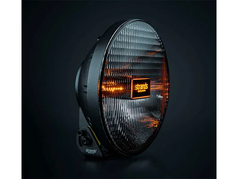 STRANDS IZE LED Kørelys 9" 12000lm 12-36V med Amber Positionslys - Billede 2