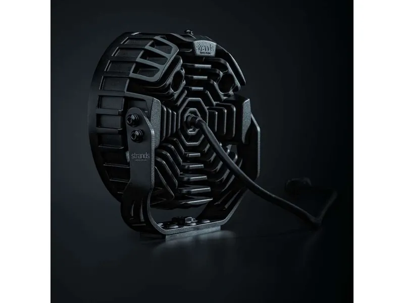 STRANDS Big Energy 7" LED Fjernlys 6000lm 10-32V med Positionslys - Billede 2