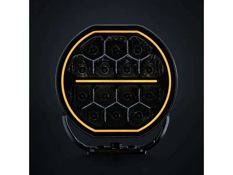 STRANDS Big Energy 7" LED Fjernlys 6000lm 10-32V med Positionslys - Billede 3