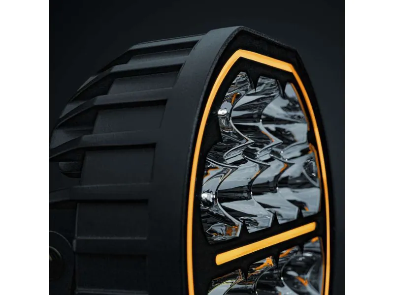 STRANDS Big Energy 7" LED Fjernlys 6000lm 10-32V med Positionslys - Billede 6