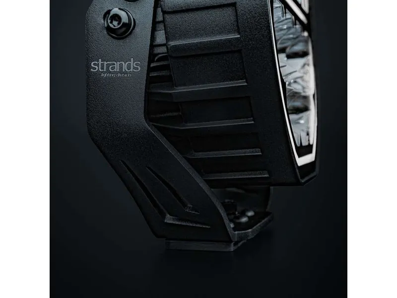 STRANDS Big Energy 7" LED Fjernlys 6000lm 10-32V med Positionslys - Billede 8