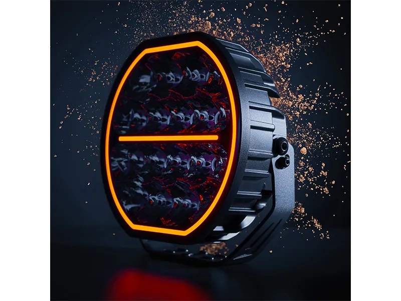 STRANDS BIG ENERGY DRIVING LED Auxiliary Light with 13500lm Brightness, 444m Range and 10-32V Operating Voltage - S-270976