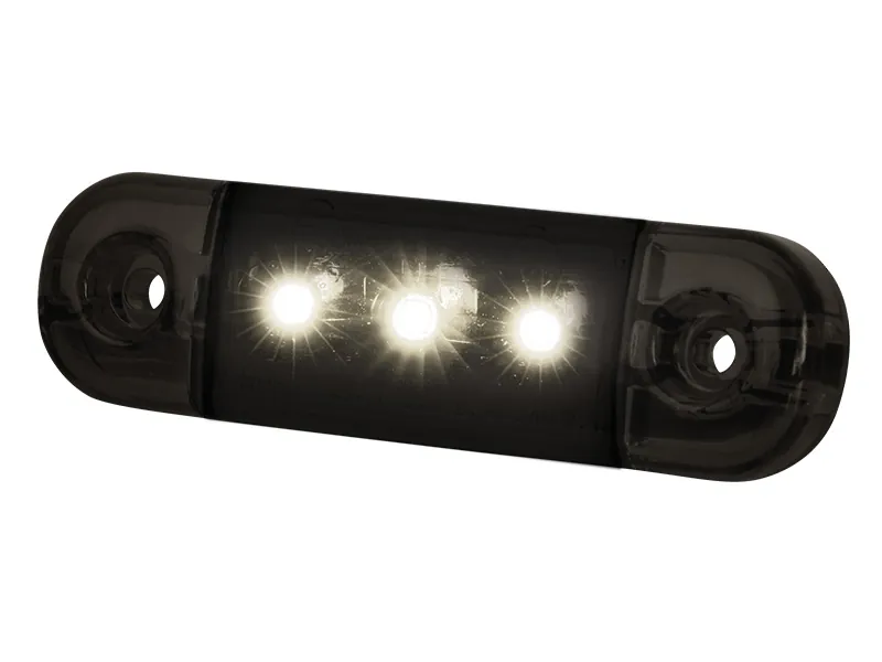 STRANDS Dark Knight Slim Positionslys 3 LED 12-24V ECE-godkendt - Billede 3