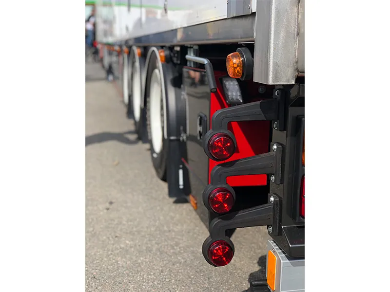 Strands Viking LED Positionslys Rød 12-24V 6 LED IP66/68 - Billede 2