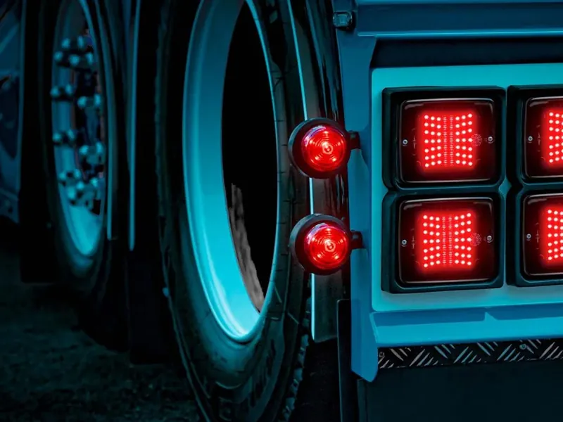 STRANDS Dark Knight Viking Positionslys 6 LED 12-24V - ECE godkendt - Billede 4