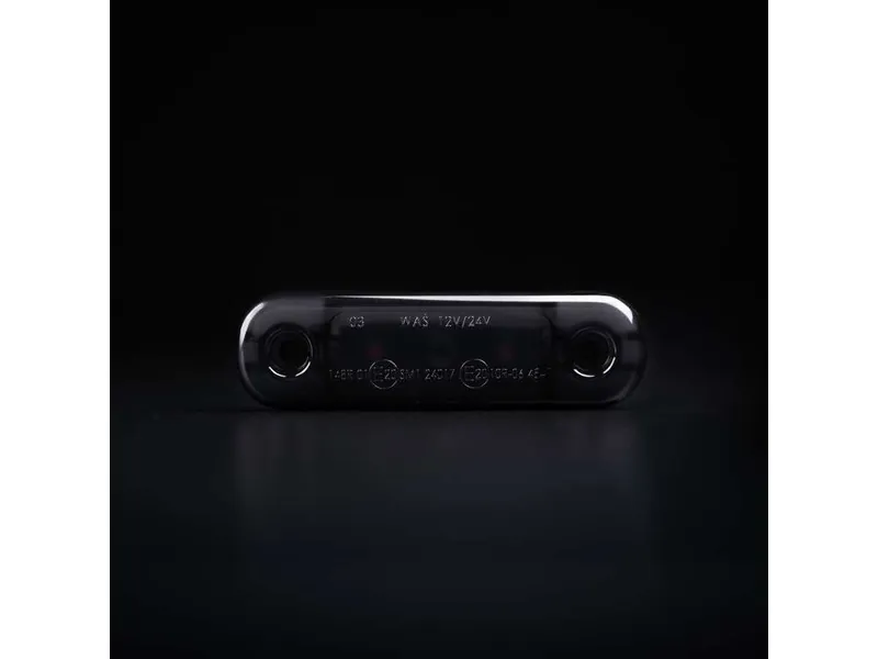 STRANDS Dark Knight Super Dark Slim Sidemarkeringslygte 10-32V - Billede 2