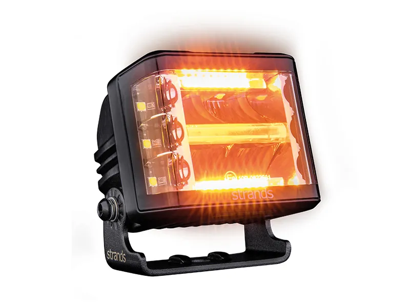 STRANDS Siberia Red Fox Side-Shooter LED Arbejdslys 3500 Lumen 9-32V - Billede 3