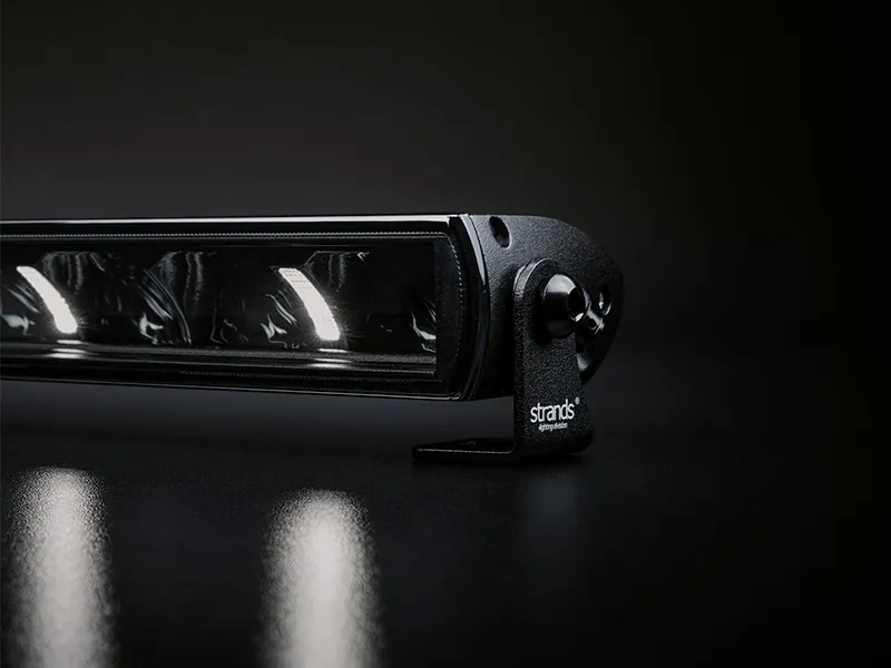 STRANDS NUUK GREEN LAND 14" LED BAR 7600LM 9-36V - Kraftig Ekstralygter til Bil og Lastbil - Ledekstralys.dk