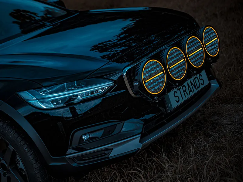 STRANDS SIBERIA NIGHT RANGER SPOT 9" LED Fjernlys 14280lm 9-35V - Billede 4