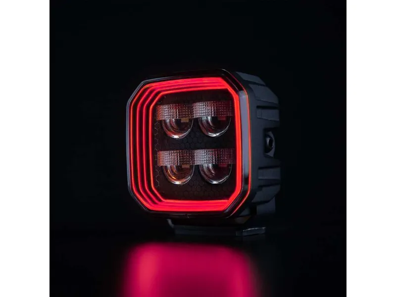 STRANDS FOR9T NO-GLARE Arbejdslys 7200lm 10-48V med Positions/Advarselslys - Billede 2