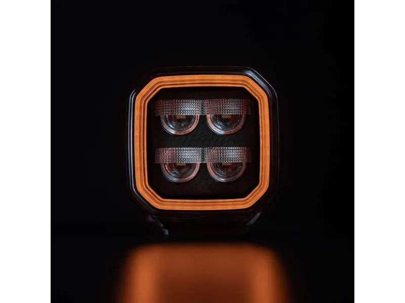 STRANDS FOR9T NO-GLARE Arbejdslys 7200lm 10-48V med Positions/Advarselslys - Billede 6