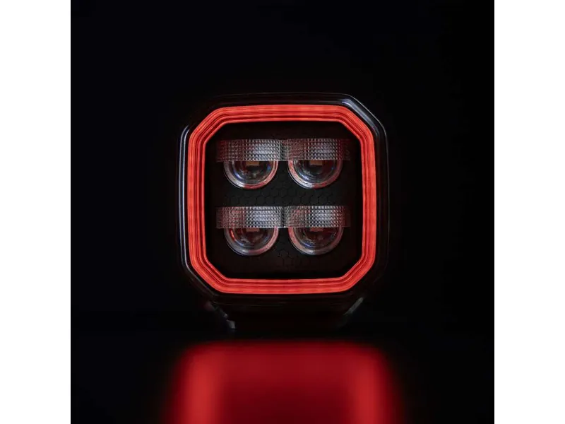 STRANDS FOR9T NO-GLARE Arbejdslys 7200lm 10-48V med Positions/Advarselslys - Billede 7