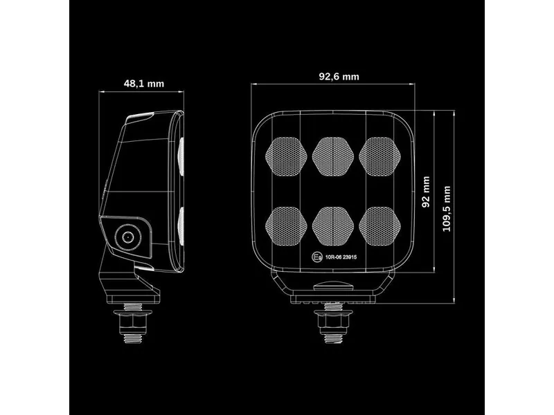 STRANDS UNITY EDGE LED Arbejdslys 3940lm 10-36V ECE R10 Godkendt - Billede 5