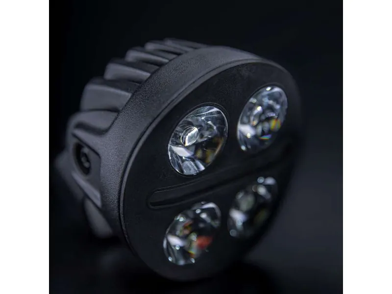 STRANDS NUUK D-LINE MC Kørelys - 2540 Lumen, 10-32V, Hvidt og Gult Positionslys - Billede 6