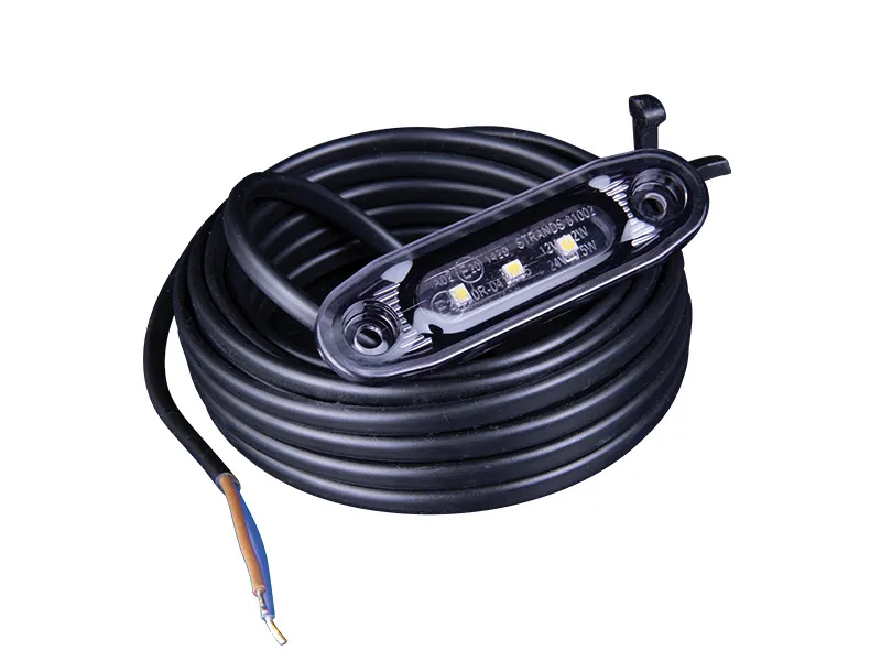 Strands Dark Knight Ultra Slim Positionslys Hvid LED 12-24V E-godkendt - Billede 5