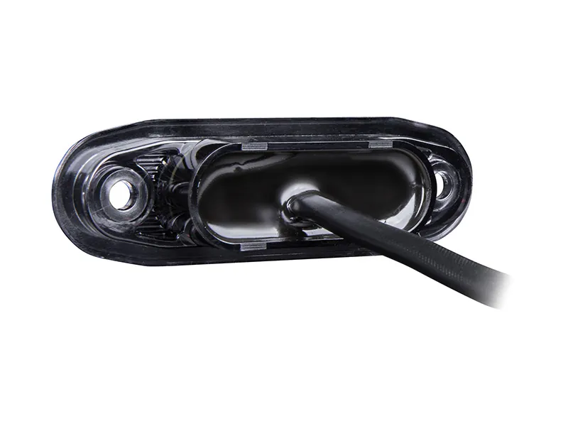 STRANDS Dark Knight Ultra Slim Positionslys Rød LED 12-24V E-mærket - Billede 3