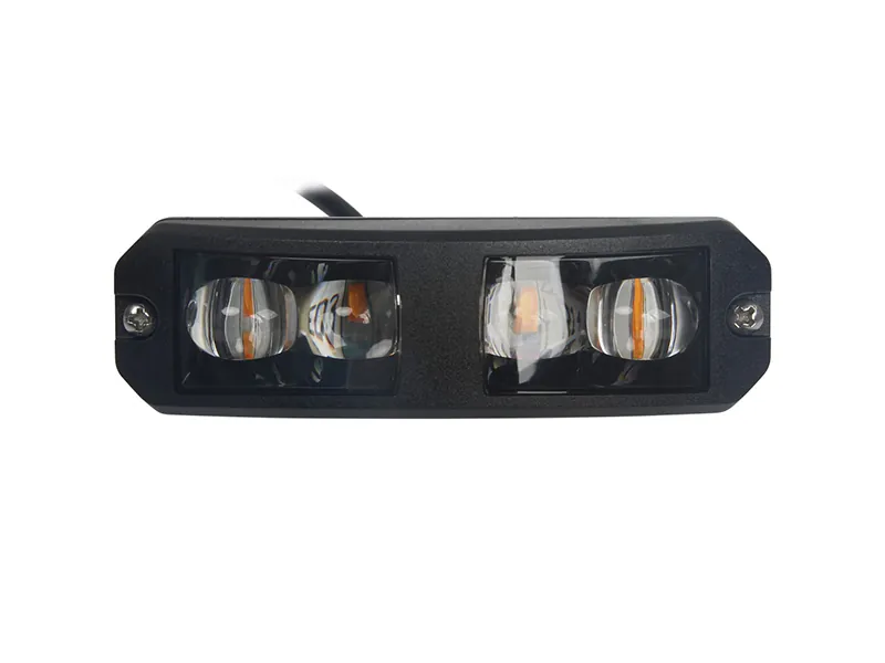 Strands LED-blitzlys 180° gult - Billede 2