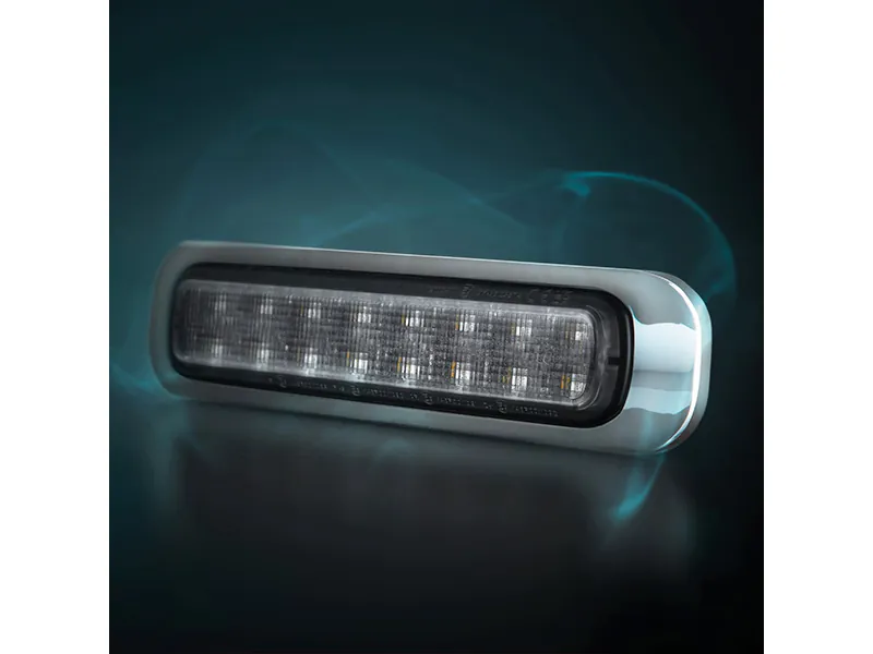 Strands Dark Knight LED-baglygte, røgfarvet glas, 12-24V - Billede 3