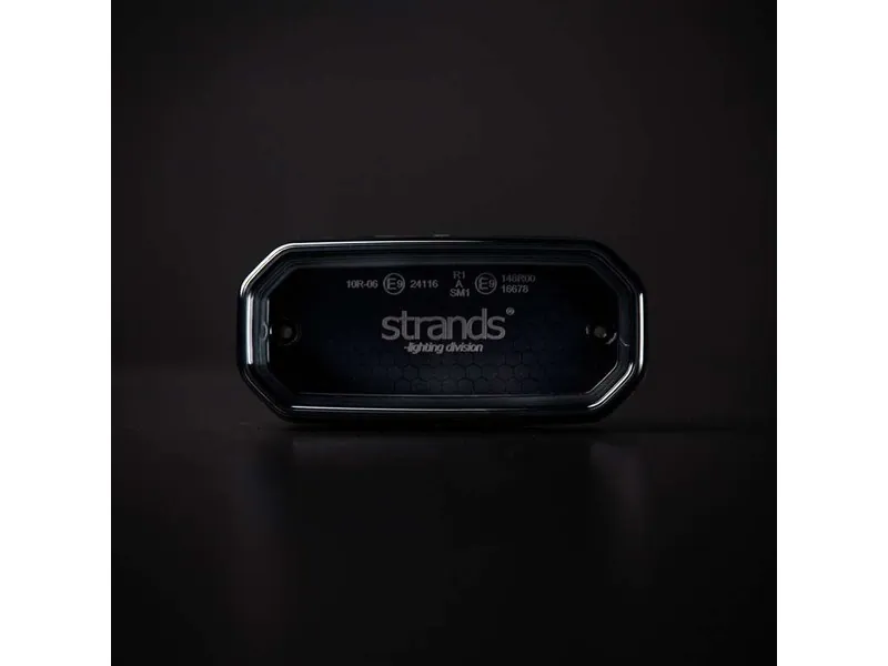 STRANDS FOR9T SCALE Frontpositionslys 10-40V 116mm - Billede 2