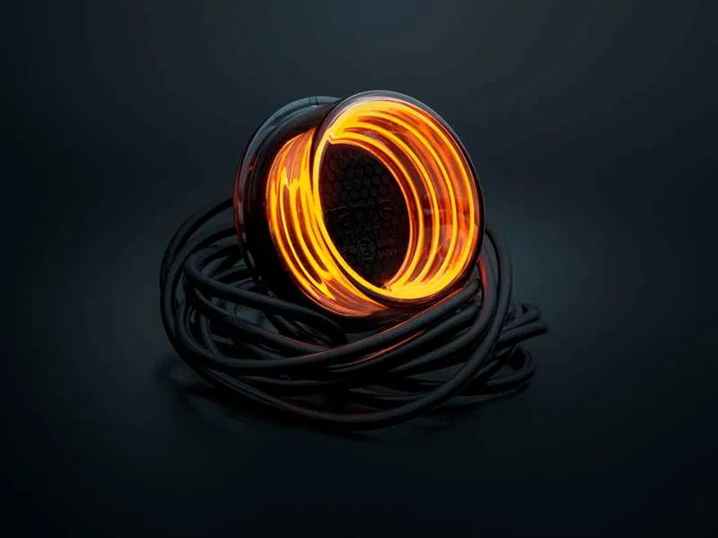 STRANDS FOR9T GEO Sidemarkeringslampe 10-40V ø70mm - Billede 3