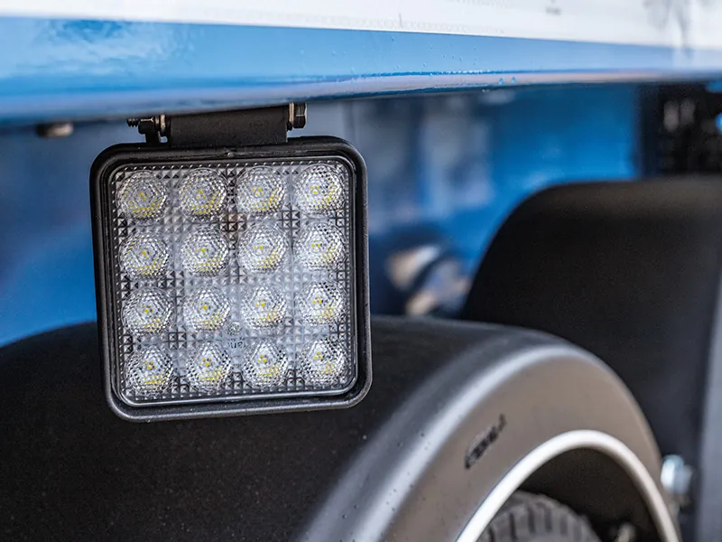 Strands LED Arbejdslys 25W Firkantet 12-32V 2200 Lumen med ADR & E-godkendelse - Billede 4